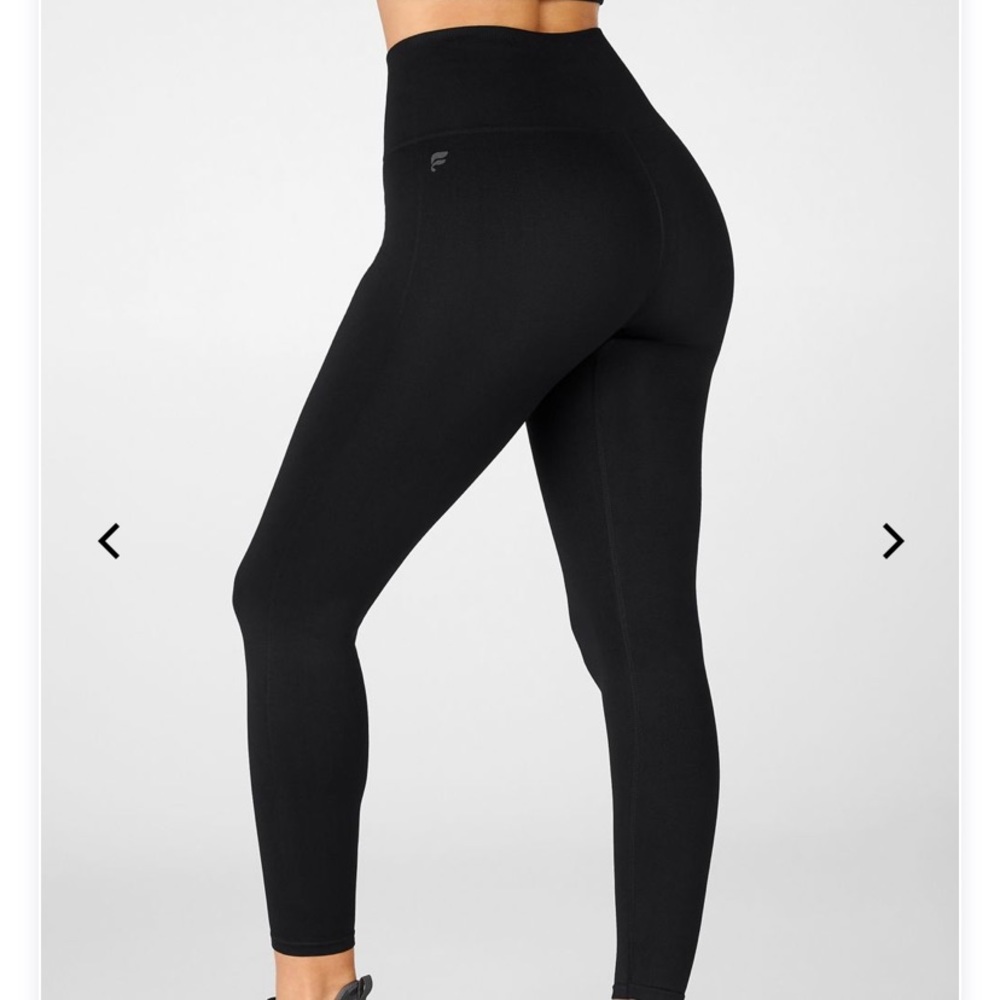 Fabletics black seamless leggings high waisted